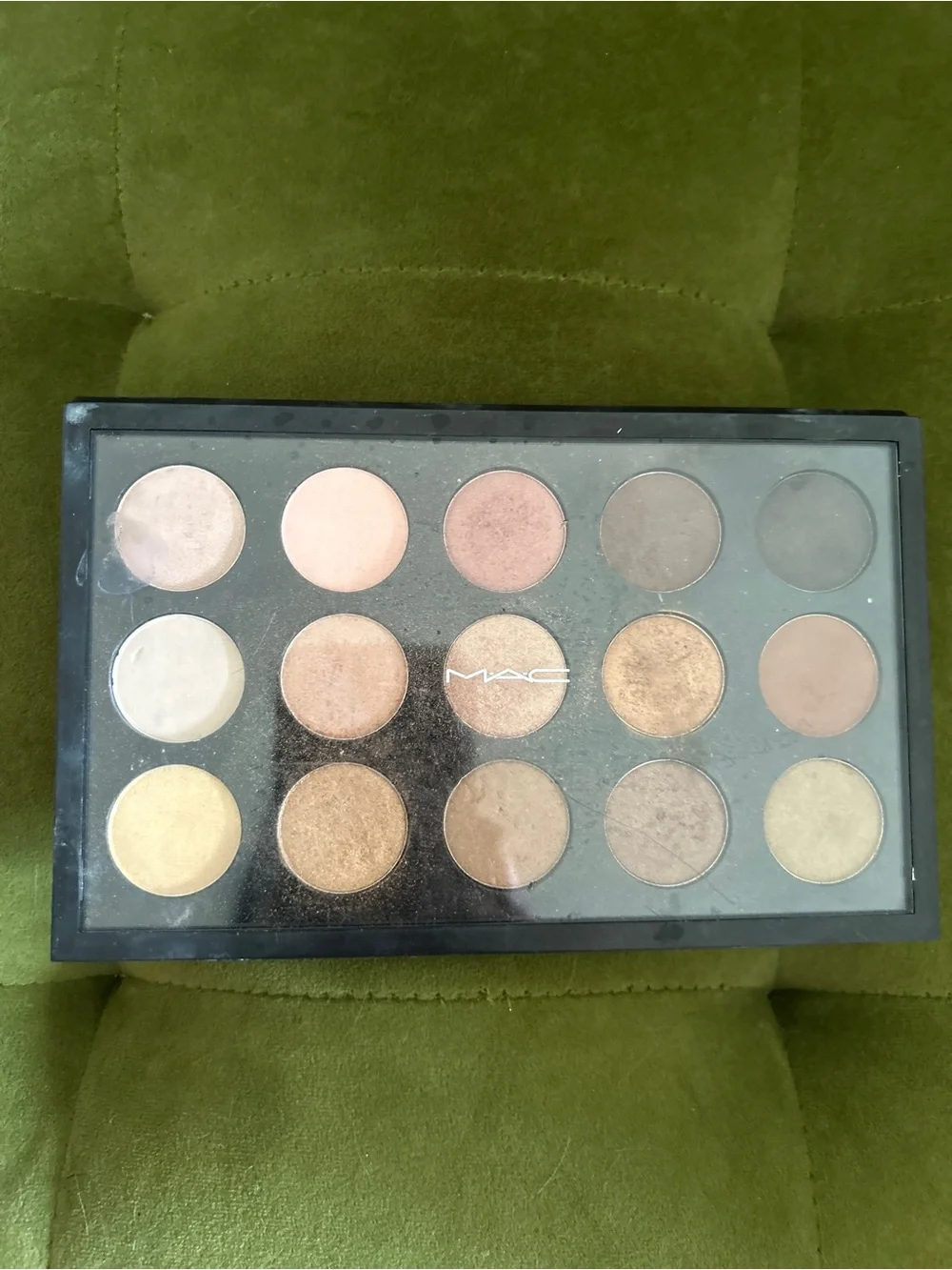 MAC Cosmetics Neutral Eyeshadow Palette - 15 Warm Brown & Gold Shades